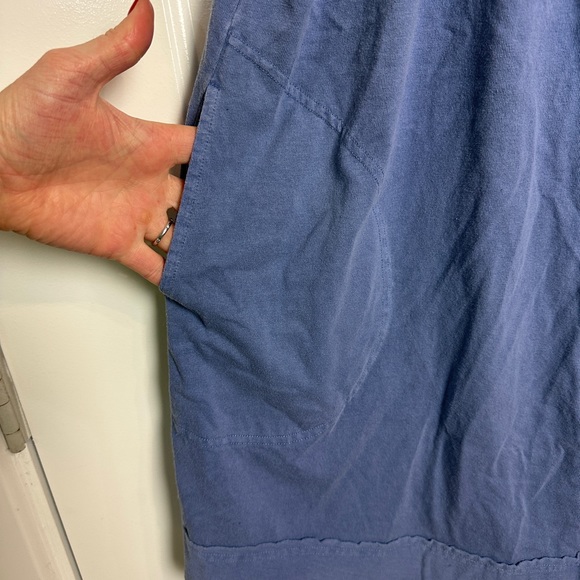 Free People Beach Blue Cover Up Dress Size Medium - Picture 5 of 5